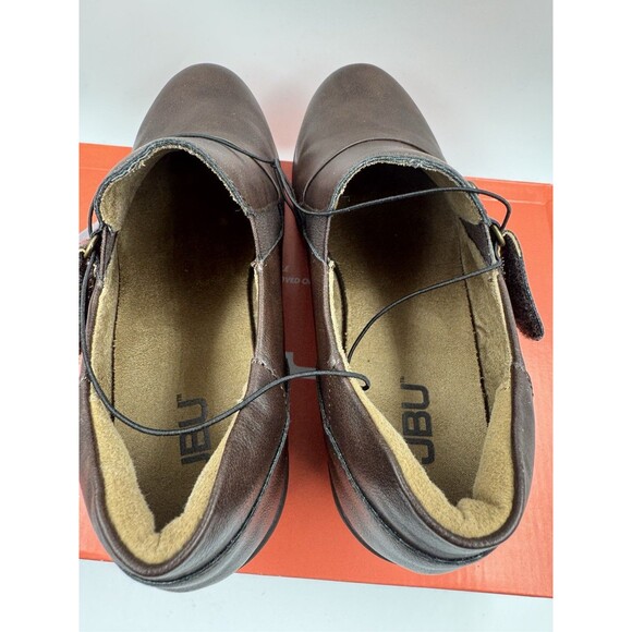 JBU Jambu Kyley Women's Brown Ankle Adjustable Small Heel  Boot Size 7.5M New - Picture 9 of 16